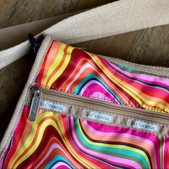 LeSportsac Multicolor Swirl Classic Hobo - Picture 6 of 10